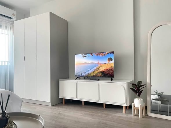 living room and room interior of Rich Point @BTS Wutthakat