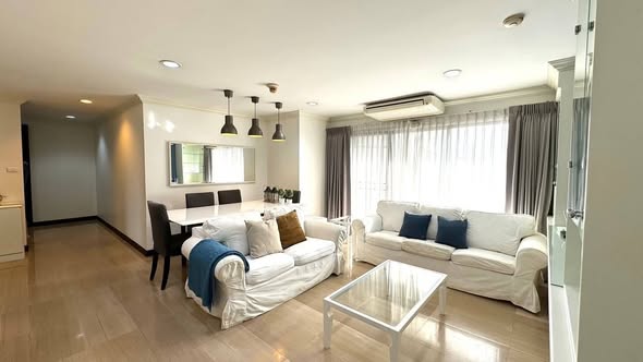 living room of Richmond Palace Condominium