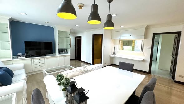 living room of Richmond Palace Condominium