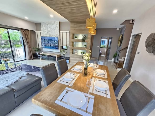 room interior of บ้านลุมพินี สวนหลวง ร.๙