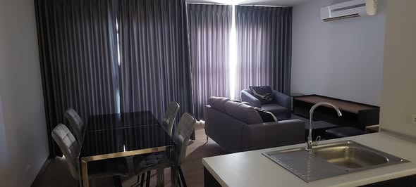 bedroom of S&S Sukhumvit Condominium