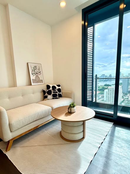 living room of Sapphire Condominium Rama 3