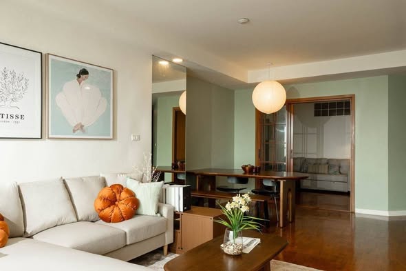 living room of Sathorn Prime Residence