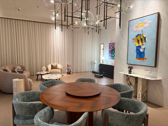living room and room interior of SCOPE Langsuan