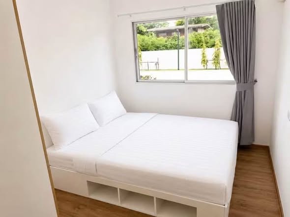 bedroom of เสนาคิทท์ เวสต์เกต-บางบัวทอง | SENA Kith Westgate – Bangbuathong