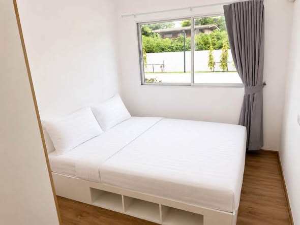 bedroom of เสนาคิทท์ เวสต์เกต-บางบัวทอง | SENA Kith Westgate – Bangbuathong