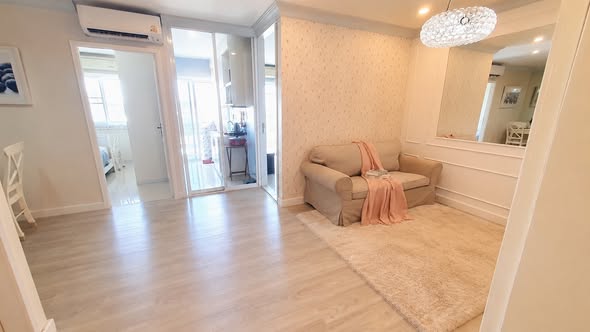 bedroom of Sense of London Condo