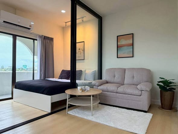 bedroom and living room and room interior of Sereno Airport Condo
