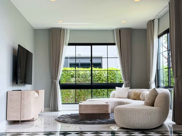 living room and room interior of Setthasiri Don Mueang