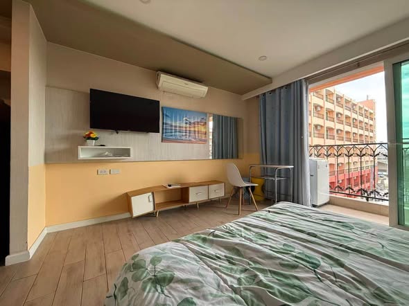 bedroom of Seven Seas Condo Resort Jomtien