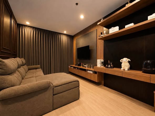 living room of Siam Condominium
