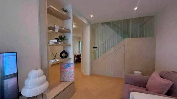 living room and room interior of Siamese Sukhumvit 48 ไซมิส สุขุมวิท 48
