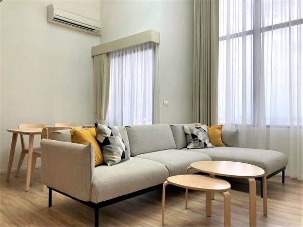 living room and room interior of Siamese Sukhumvit 48 ไซมิส สุขุมวิท 48