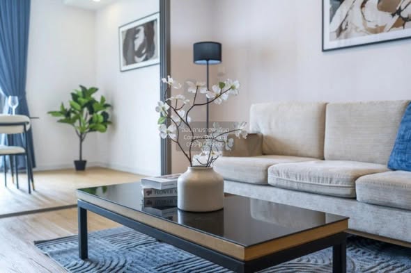 living room and room interior of Siamese Surawong