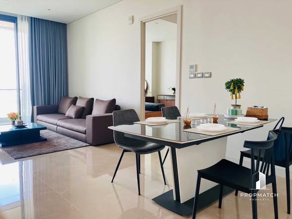living room and room interior of Sindhorn Residence