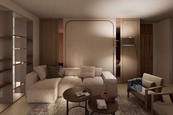 living room of SIRANINN RESIDENCES | ศิรนินทร์ เรสซิเดนเซส