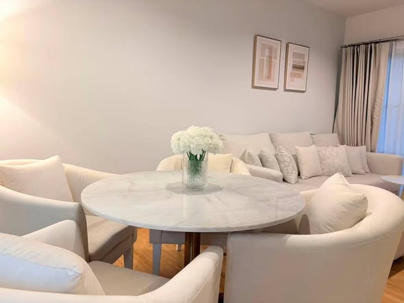 living room and room interior of Siri Place Pattanakarn
