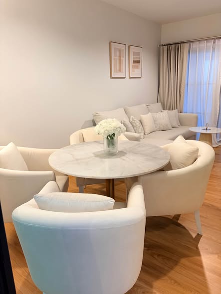 living room and room interior of Siri Place Pattanakarn