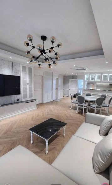 living room of Sky Beach Condominium