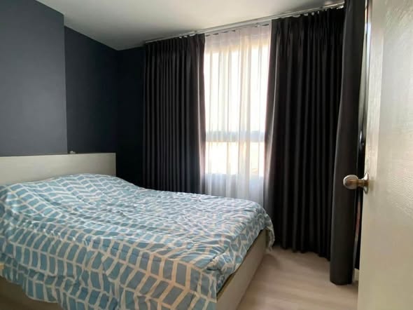 bedroom of Skyline Rattanathibet Condominium