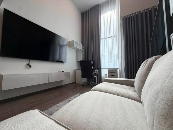 bedroom and living room of So Origin Kaset Interchange