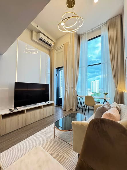 living room and bedroom of So Origin Kaset Interchange