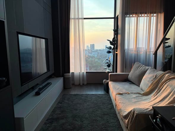 living room and bedroom of So Origin Kaset Interchange