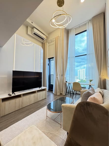 living room and bedroom of So Origin Kaset Interchange