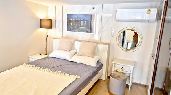 bedroom of SOHO​ BANGKOK​ RATCHADA​