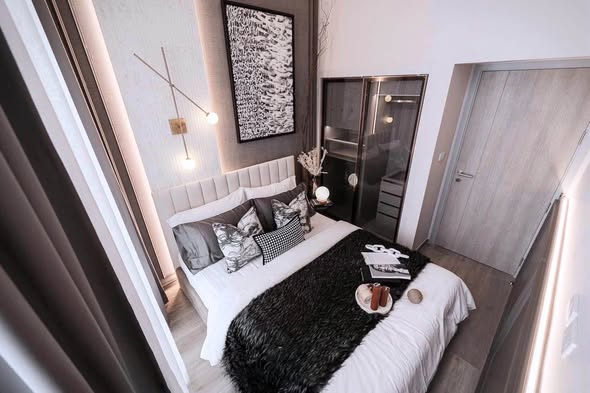 bedroom of SOHO​ BANGKOK​ RATCHADA​