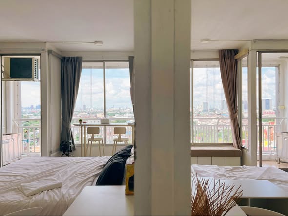 bedroom of Srinakarin Place Condominium (ศรีนครินทร์เพลส คอนโดมิเนียม)