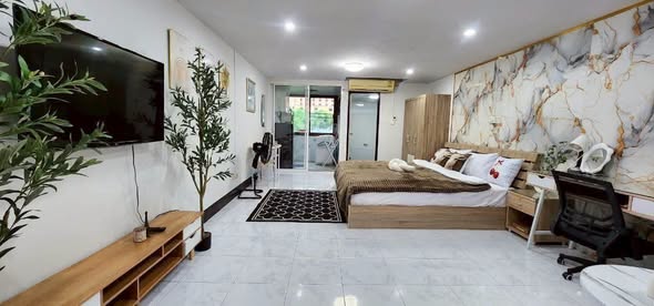 bedroom of Sritana Condominium 2