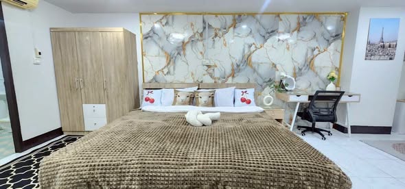 bedroom of Sritana Condominium 2