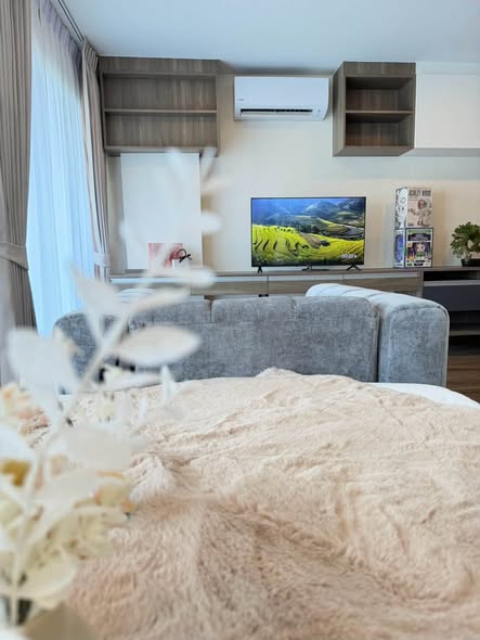 bedroom and living room of SUN CITY