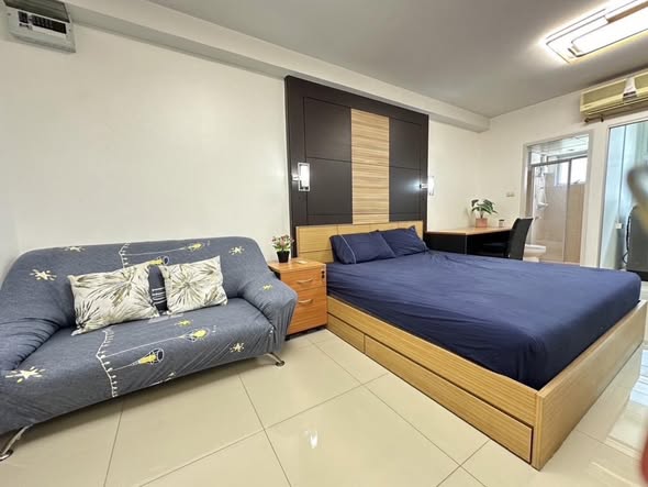 bedroom of Supalai City Home Ratchada 10