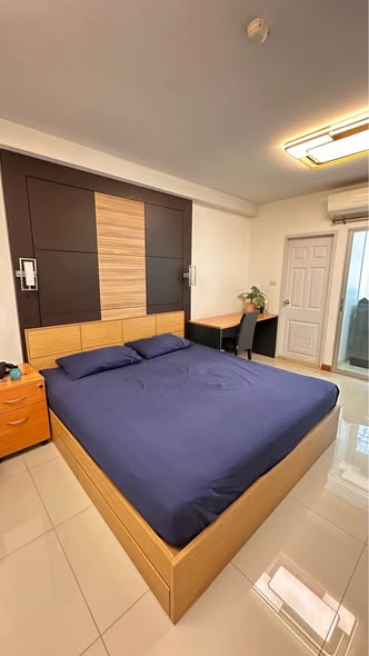 bedroom of Supalai City Home Ratchada 10
