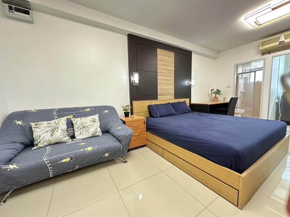 bedroom of Supalai City Home Ratchada 10