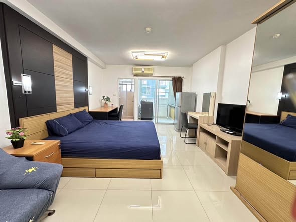 bedroom of Supalai City Home Ratchada 10
