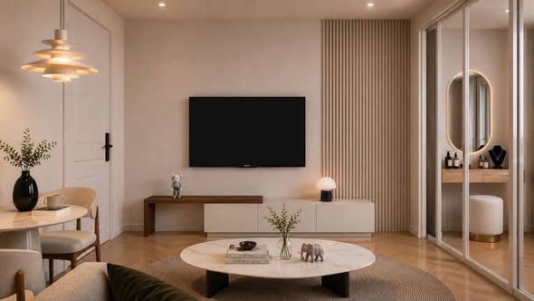 living room of Supalai City Home Ratchada 10