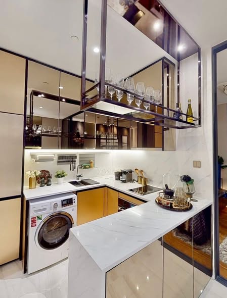 bathroom and kitchen of Supalai Icon Sathon