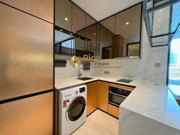 kitchen of Supalai Icon Sathon
