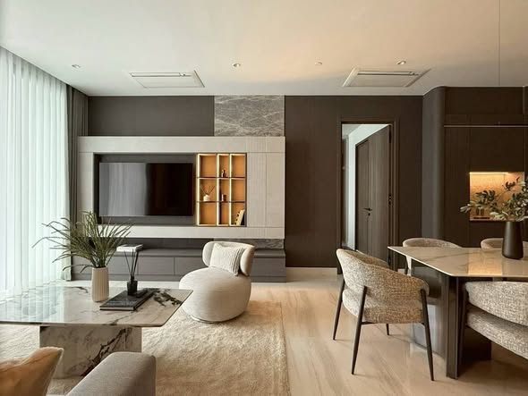 living room of Supalai Icon Sathon