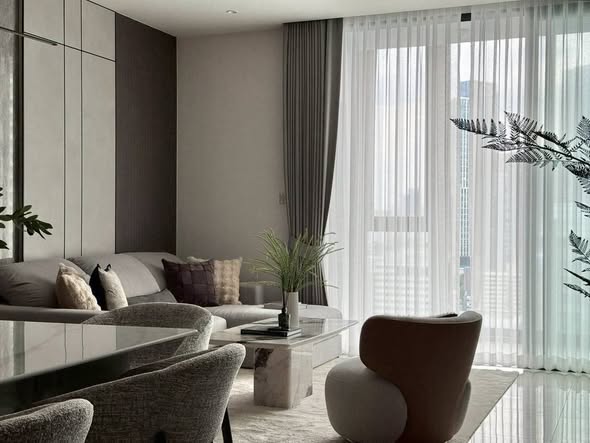 living room of Supalai Icon Sathon