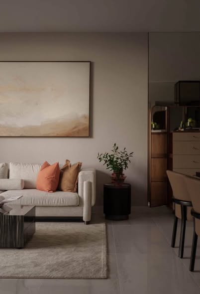living room of Supalai Icon Sathon