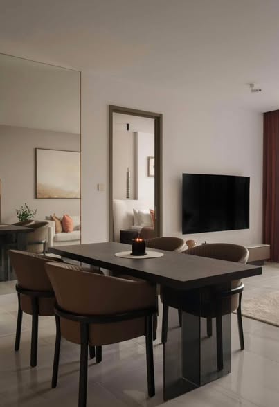 living room and room interior of Supalai Icon Sathon