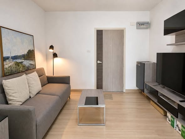 bedroom and living room of Supalai Loft Talat Phlu Station