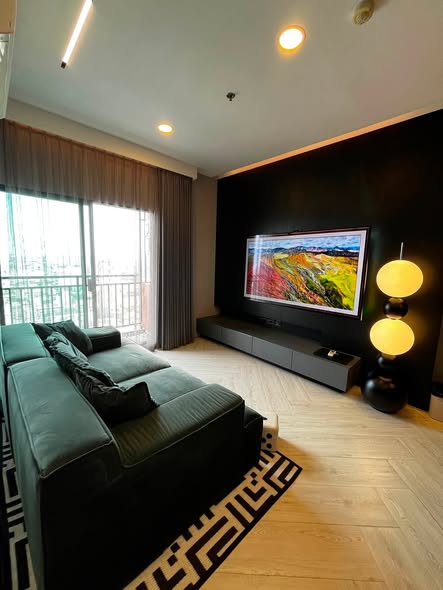 living room of Supalai Loft Talat Phlu Station