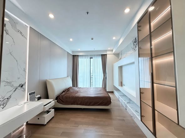 bedroom of Supalai Oriental Sukhumvit 39