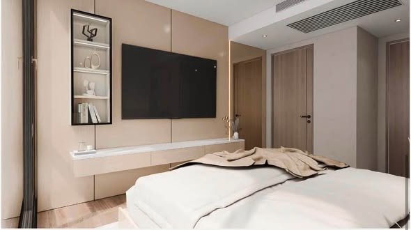 bedroom of Supalai Oriental Sukhumvit 39
