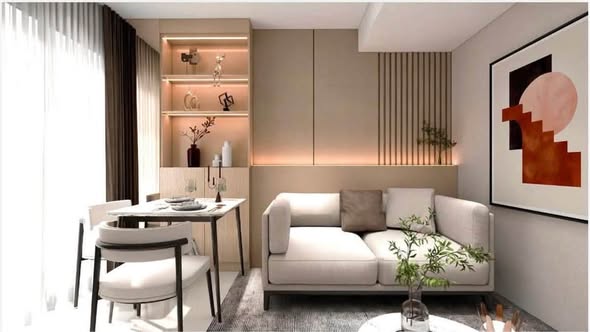 living room of Supalai Oriental Sukhumvit 39